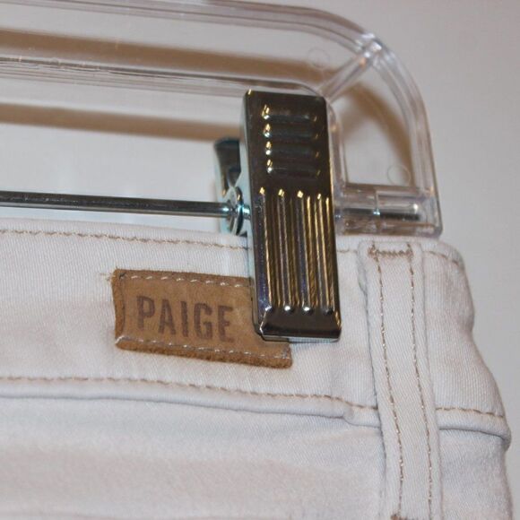PAIGE White high-Rise Verdugo Ankle Jeans Women's Size 28 - Picture 5 of 10
